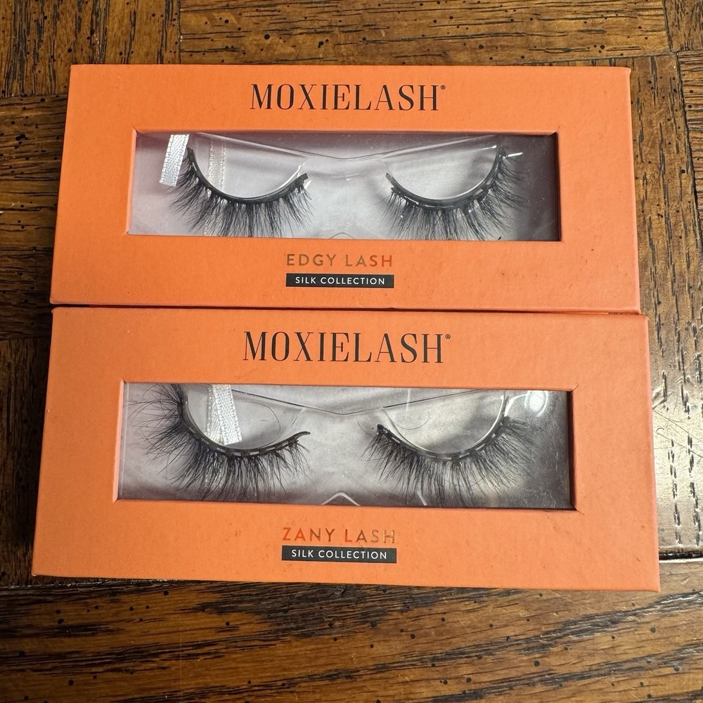 MoxieLash Magnetic Lashes Silk Collection Zany Edgy 2‎ Pair